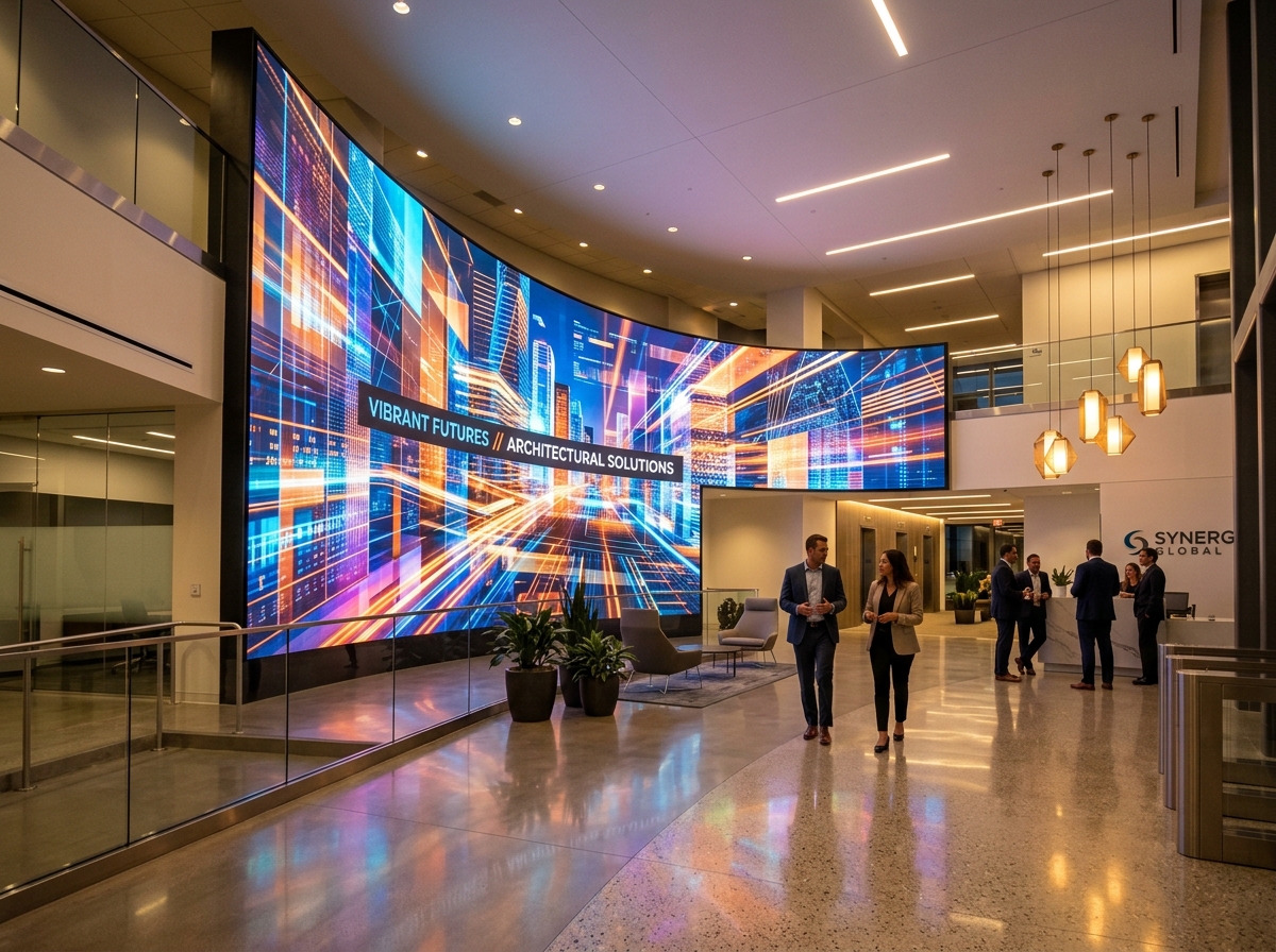 Commercial LED Video Wall Installation