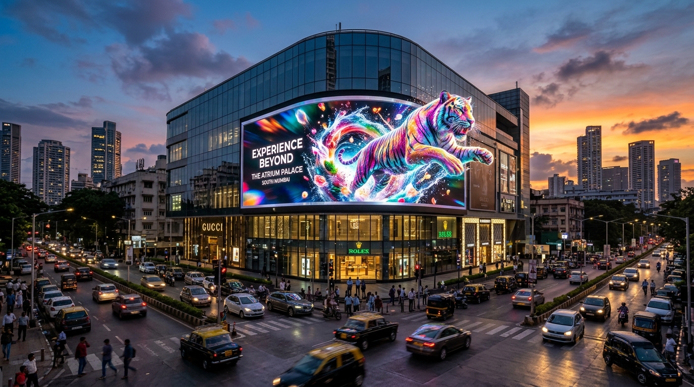 Unilumin USurface 3D Anamorphic Outdoor LED Billboard